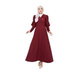 Ayşe Melek 2739 Bordo Abiye Kadın Elbise