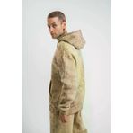 Ayşegül hediyelik Ayşegul hediyelik Unisex Double Oversize Kapşonlu Yıkamalı SweatShirt - Bej