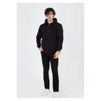 Ayşegül hediyelik Ayşegul hediyelik Unisex Tam Fermuarlı Kapşonlu SweatShirt - Siyah