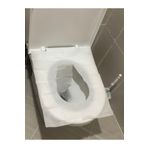 aysequlce klozet kapağı örtüsü hijyenik taşınabilir tek kullanımlık 3 paket 30 adet 355x430 cm tuvalet örtüsü