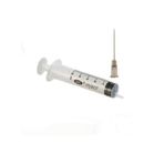 Ayset 5 CC Enjektör 3 Parça Siyah Uçlu Şırınga 5 ML 225 Adet