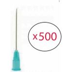Ayset Yeşil Iğne Ucu (500 ADET - KUTU) Steril Hipodermik Iğne Enjektör Iğnesi 21g 38mm
