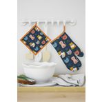AYSHOME Ays Home Eldiven Tutacak Seti (KEDİ DESEN)