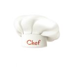 AYSHOME Ays Home Red Chef Aşçı Şapkası