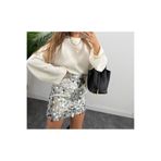 AYSİ COLLECTİON Pul Payet Etek Likralı