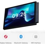 Ayssmart Zigbee & Bluetooth Gateway Destekli Akıllı Ev Kontrol Paneli – Wifi Akıllı Kontrol Ekranı – RS485 Destekli Merkezi Akıllı Ev Sistemi - 1 Adet - Siyah