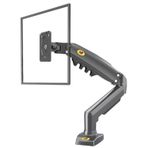 Ayt 17-30 İnç 43-76 Ekran Tek Kol Amortisörlü Stand Lcd Led Hareketli Pc Bilgisayar Monitör Tutucu Askı Aparatı F80