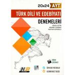 AYT 20x24 Türk Dili ve Edebiyatı Denemeleri - Hız ve Renk Yayınları