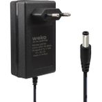 Ayt 21 Volt 2 Amper 5.5x2.5 mm Uçlu Kırmızı Yeşil Ledli Priz Tipi Şarjlı Matkap Adaptörü Şarj Cihazı Aleti - Siyah