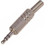 Ayt 3.5 mm Stereo Metal Gold Jack Ses Kablosu Mikrofon Kablosu Giriş Soketi