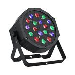Ayt Aolait AL318P 1 Watt 18 LED Par Sahne Işığı Rgb Renkli LED Sahne Disko Işığı 220V 18X17.5X10CM