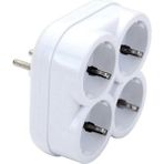 Ayt De-Pa 10004 Topraklı 16 Amper 250 Volt Beyaz 4'lü Çok Amaçlı Golyat Priz Çoklayıcı Çoğaltıcı - 1 Adet