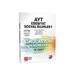 AYT Edebiyat Sosyal Bilimler 1 Tamamı Video Çözümlü Simülasyon Denemeleri - 3D Yayınları