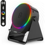 Ayt Enkado EKD-S10 5W Indüksiyonlu Bluetooth Hoparlör Ses Yükselten 2000MAH Rgb Işıklı Standlı Speaker