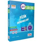AYT Fizik Tamamı Video Çözümlü 14x25 Branş Deneme Nego Yayınları