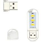 Ayt Flash Bellek Görünümlü USB Gece Lambası Mini Aydınlatma USB Lamba - Gri