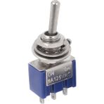 Ayt IC-139 On On Ø6mm Toggle Switch MTS-102 2 Kademeli 14 x 32.7 mm