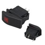 Ayt Işıklı 3P On Off 12-24V Marın Switch Oto Tır Otobüs Aç Kapa Anahtar Düğme Buton Ic-134M