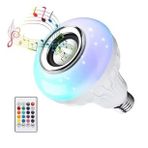 Ayt Ledx Al-Spkr Kumandalı Bluetooth Hoparlörlü Ampul E27 500 Lümen Rgb Renkli Led Aydınlatma