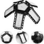 Ayt Ledx Ayarlanabilir Açılı 5 Kanatlı 148 Smd Ledli Galaxy Projektör Işığı 60W 6600 Lumen E27 Duy Ampul 32CM Çap - Beyaz