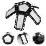 Ayt Ledx Ayarlanabilir Açılı 5 Kanatlı 148 Smd Ledli Galaxy Projektör Işığı 60W 6600 Lumen E27 Duy Ampul 32Cm Çap