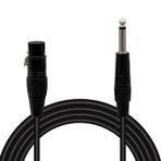 Ayt Magicvoice Ld379 Xlr Canon Dişi 6.3 Mm Mono Erkek 1 Metre Ses Müzik Aletleri Kablosu