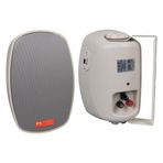 Ayt Magicvoice MV-22 12 CM 40 Watt Komütatörlü Hat Trafolu Beyaz Sütun Hoparlör 2'Li Okul Cami Konferans Salonu Hoparlörü