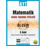 AYT Matematik Konu Tarama Föyleri Ölçüm Serisi 6 Fasikül-Pano Yayınları
