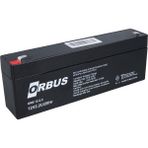 Ayt Orbus 12 Volt 2.2 Amper Yatık Uzun Akü 178X34x60 Mm Yeni Tarihli Taze Kuru Akü