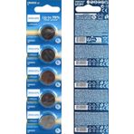Ayt Philips Cr2032 3V Lityum Mini Düğme Para Pil Blister 5 Li Paket Baskül Oto Kumanda Pili
