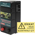 Ayt Polat 20.000 Metre Gece-Gündüz Sensörlü Elektrikli Çit Kontrol Ünitesi