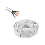 Ayt Powermaster 4x0.75 TTR Kablo 100 Metre İç Mekan Elektrik Tesisat Aydınlatma Kablosu