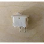 Ayt Powermaster Ic-125B-1 Mini Beyaz Işıksız On Off Aç Kapa Anahtar Düğme Buton