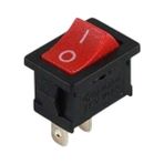 Ayt Powermaster IC-125B-1 Mini Kırmızı Işıksız On-Off Aç Kapa Anahtar Düğme Buton - Gri