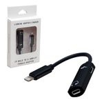 Ayt Powermaster Iphone Lightning Girişli Şarj ve Kulaklık Çevirici Kablo Çoklayıcı Dönüştürücü