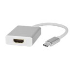 Ayt Powermaster PM-18231 USB Type-c To Hdmı Çevirici Görüntü Kablosu Type-c Çıkışını Hdmi Girişine Dönüştürücü Aparat