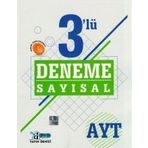 Ayt Sayısal 3'lü Pro Deneme-Yayın Denizi Yayınları