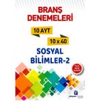 Ayt Sosyal Bilimler 2 10 Lu Denemeleri-Başarıyorum Yayınları