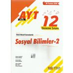 AYT Sosyal Bilimler 2 12 Deneme Sınavı Nitelik Yayınları