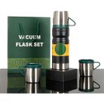 Ayt Sunup SN-22234 Paslanmaz Çelik Vakumlu Termos 680 ml 12 Saat Sıcak 24 Saat Soğuk Termos Seti