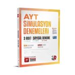 Ayt Tüm Dersler Sayısal Simülasyon 3 Deneme Sınavı Yeni - 3D Yayınları