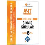 AYT Türk Dili Edebiyati - Sosyal Bilimler-1 Son 6 Yıl Konu Konu Çıkmış Sorular - KR Akademi