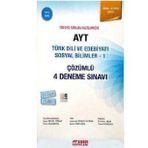 AYT Türk Dili ve Edebiyatı Sosyal Bilimler - 1 Çözümlü 4 Deneme Sınavı Mavi Seri