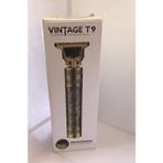 Ayt Vintage T9 Şarjlı Saç Sakal Kesme Makinası Tıraş Makinası 2 Saat Şarj Ömrü 4 Taraklı