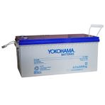 Ayt Yokohama YH-27019 12V 200Ah Tam Bakımsız Deep Cycle Jel Akü 532X240x221mm Yeni Tarihli Taze Akü