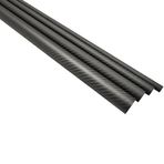 AYTOSH 4PCS 3K Twill Matt Carbon Fiber Tube Round Tube High Hardness Hollow Pipe, For Drone Frame Umbrella Rod Mechanical Shaftr Tubes (Color : 4pcs 6x4x500mm)