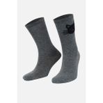 Aytuğ Kadın Modal Tekli Gri Soket Çorap A 42055 G - 36 - 40