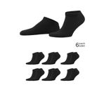 Aytuğ&Mısırlı Mısırlı Unisex YÜN & LYOCELL by Tencel Karışımlı 6 Çift Patik Çorap Siyah