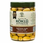 Ayvalık Köklü Zeytincilik 750 gr Domat Yeşil Kırma Zeytin