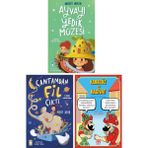 Ayvayı Yedik Müzesi - Çantamdan Fil Çıktı - Karagöz ile Hacivat 3 Kitap Set